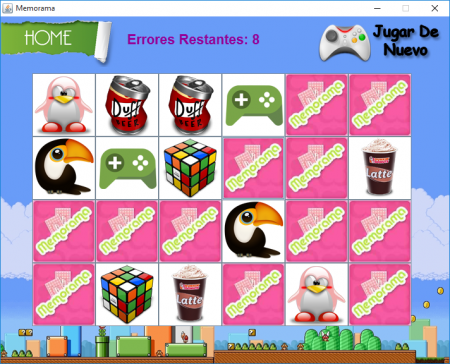 Memorama en Java
